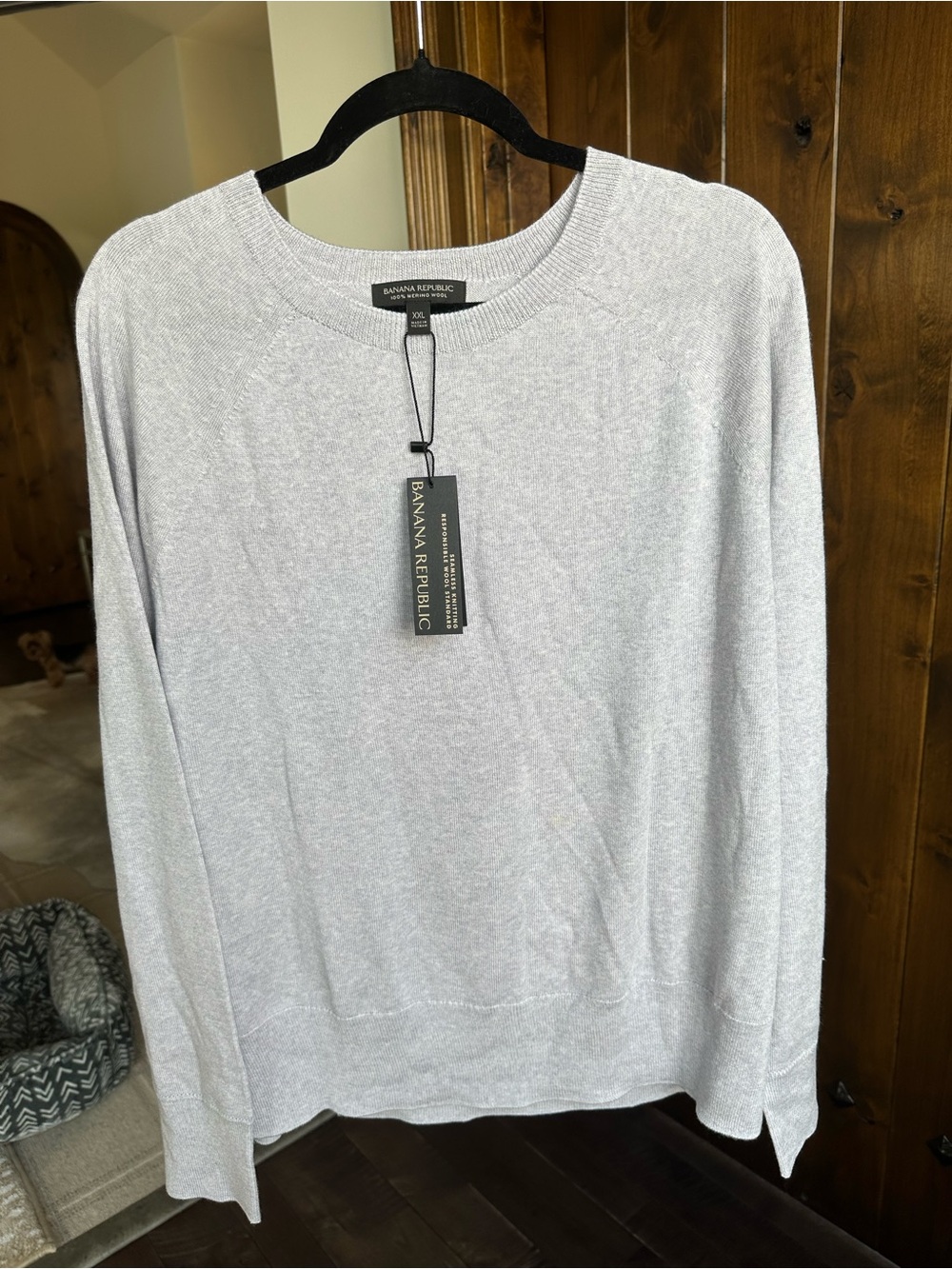 Banana Republic Gray Crewneck Sweater